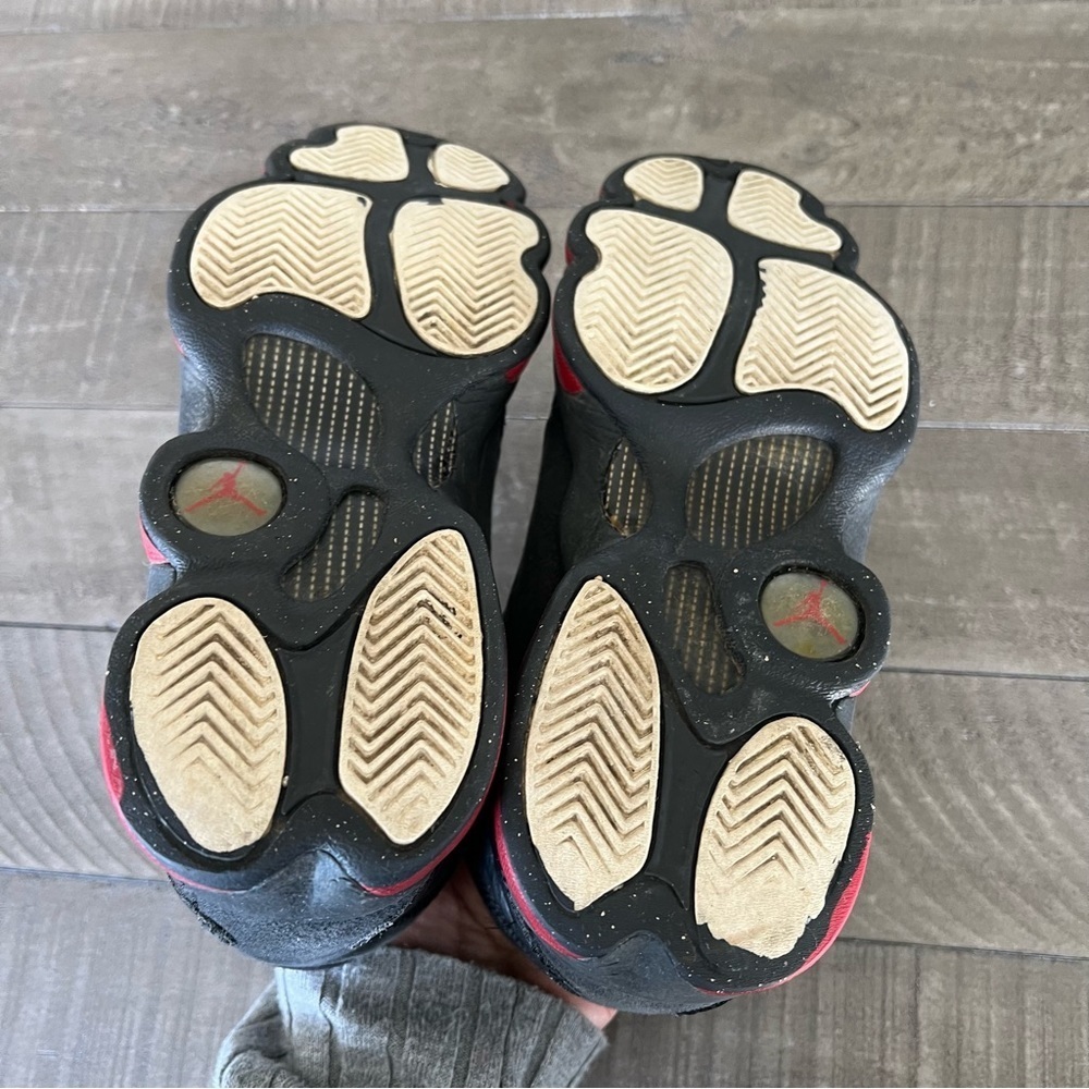 Kids Jordan 13s Black and Red- Brand: Jordan Size: 4y GUC - Picture 6 of 9